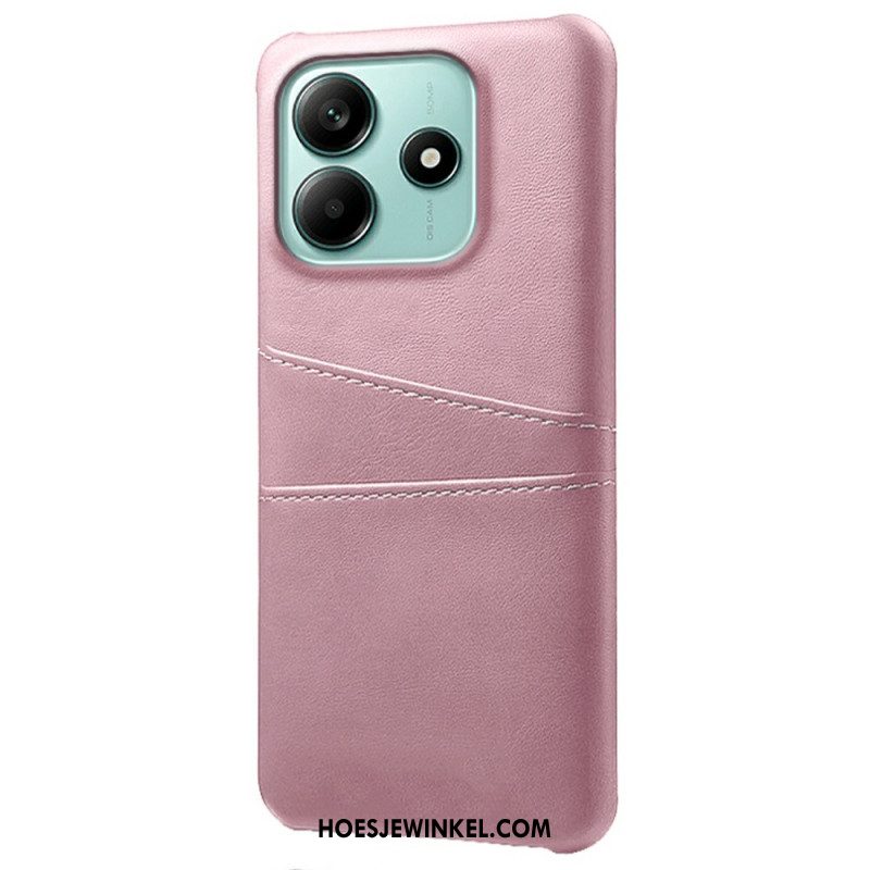 Hoesje Xiaomi Redmi Note 14 5g Kaarthouder Met Lederlook