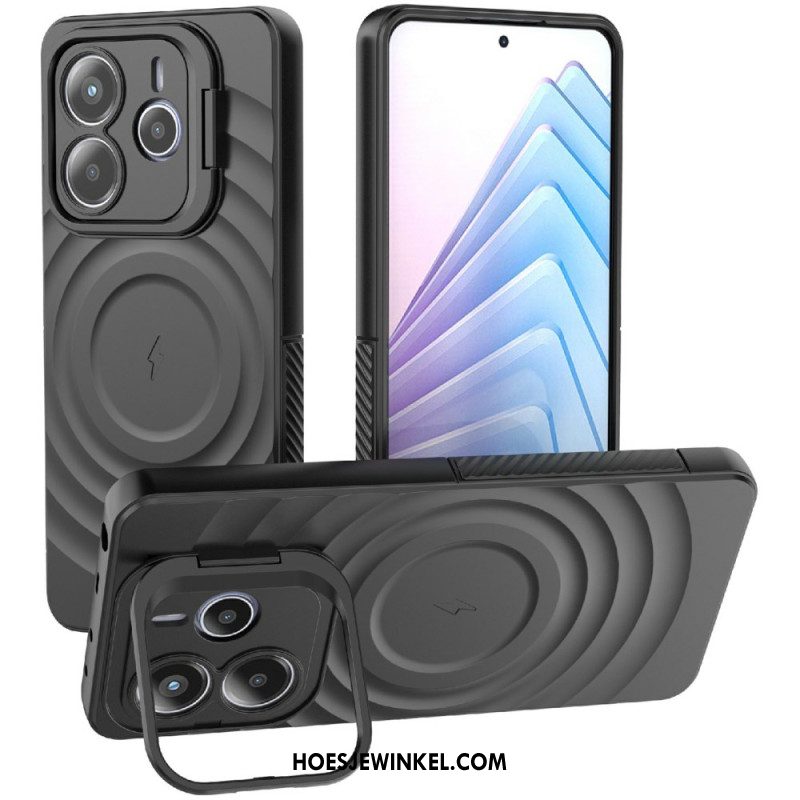 Hoesje Xiaomi Redmi Note 14 5g Magsafe-compatibel Met Golvend Ontwerp