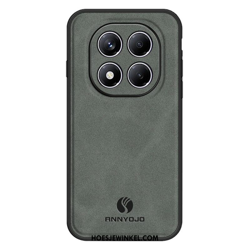 Hoesje Xiaomi Redmi Note 14 Pro 4g Annyojo Leerlook Bescherming Hoesje