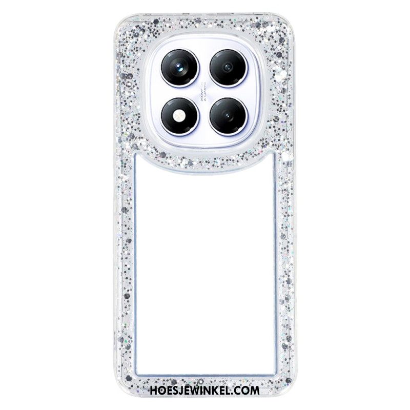 Hoesje Xiaomi Redmi Note 14 Pro 4g Transparant Met Glitterranden
