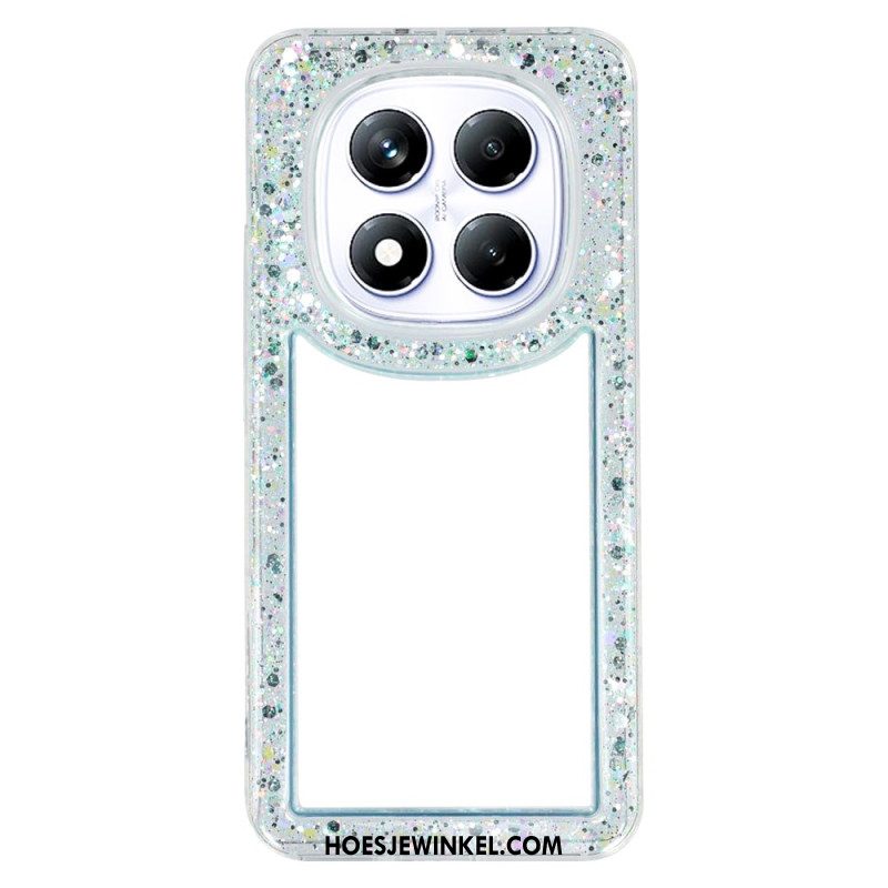 Hoesje Xiaomi Redmi Note 14 Pro 4g Transparant Met Glitterranden