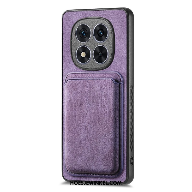 Hoesje Xiaomi Redmi Note 14 Pro 5g Afneembare Kaarthouder Met Lederlook Bescherming Hoesje