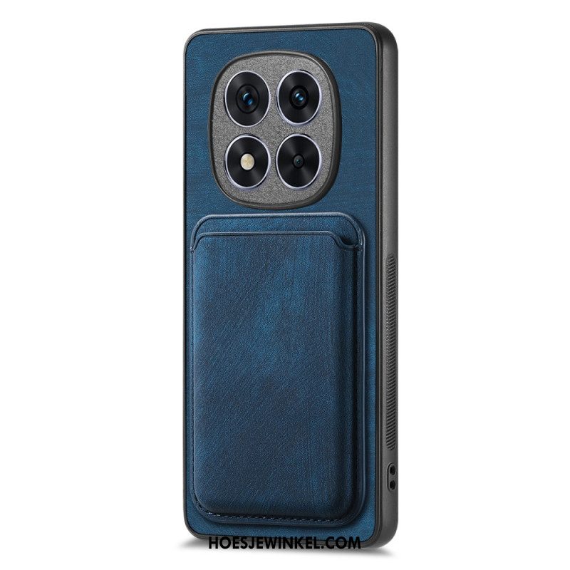 Hoesje Xiaomi Redmi Note 14 Pro 5g Afneembare Kaarthouder Met Lederlook Bescherming Hoesje