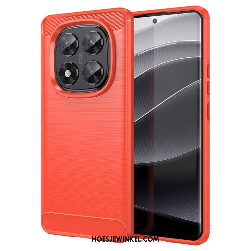 Hoesje Xiaomi Redmi Note 14 Pro 5g Geborsteld Koolstofvezel