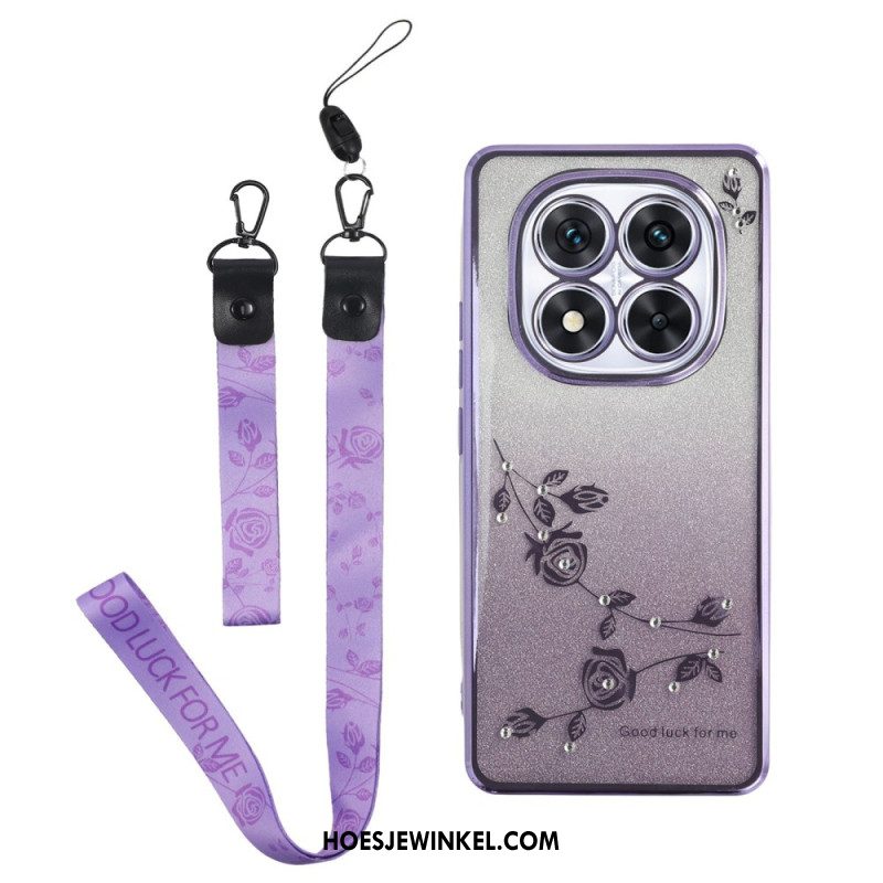 Hoesje Xiaomi Redmi Note 14 Pro 5g Kadem Pailletten En Bandjes