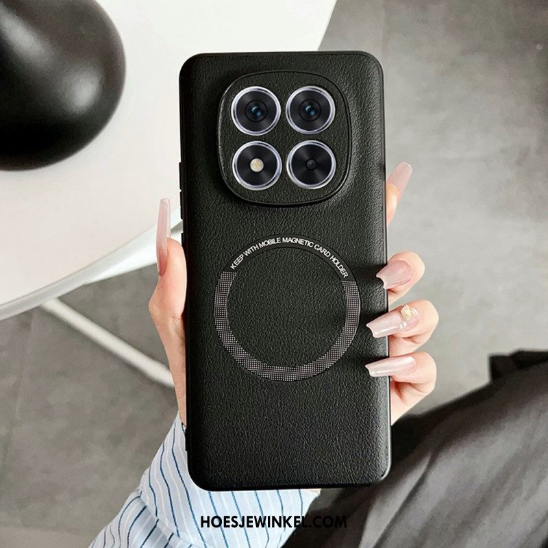 Hoesje Xiaomi Redmi Note 14 Pro 5g Magsafe-compatibel Leer-effect