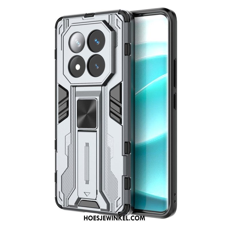 Hoesje Xiaomi Redmi Note 14 Pro Plus 5g Afneembare Standaard Bescherming Hoesje