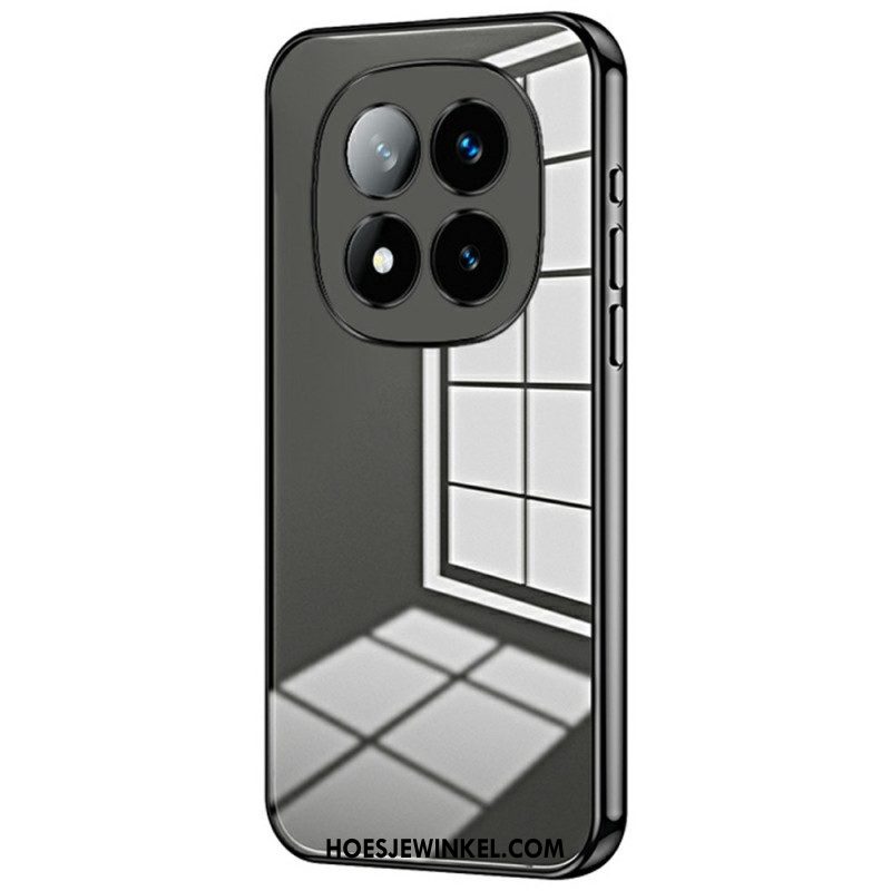 Hoesje Xiaomi Redmi Note 14 Pro Plus 5g Gegalvaniseerd Frame Bescherming Hoesje