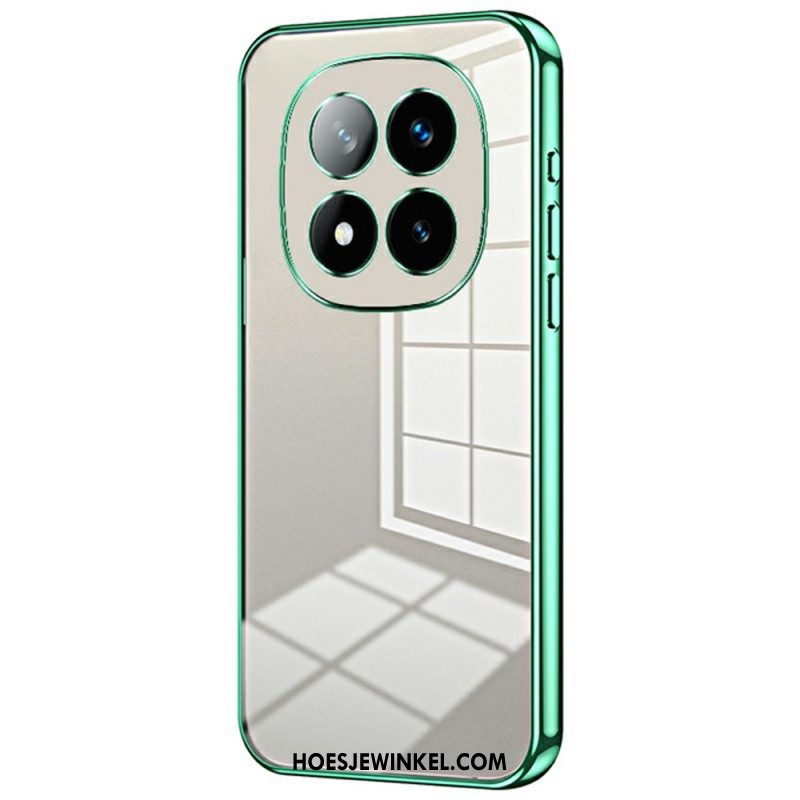 Hoesje Xiaomi Redmi Note 14 Pro Plus 5g Gegalvaniseerd Frame Bescherming Hoesje