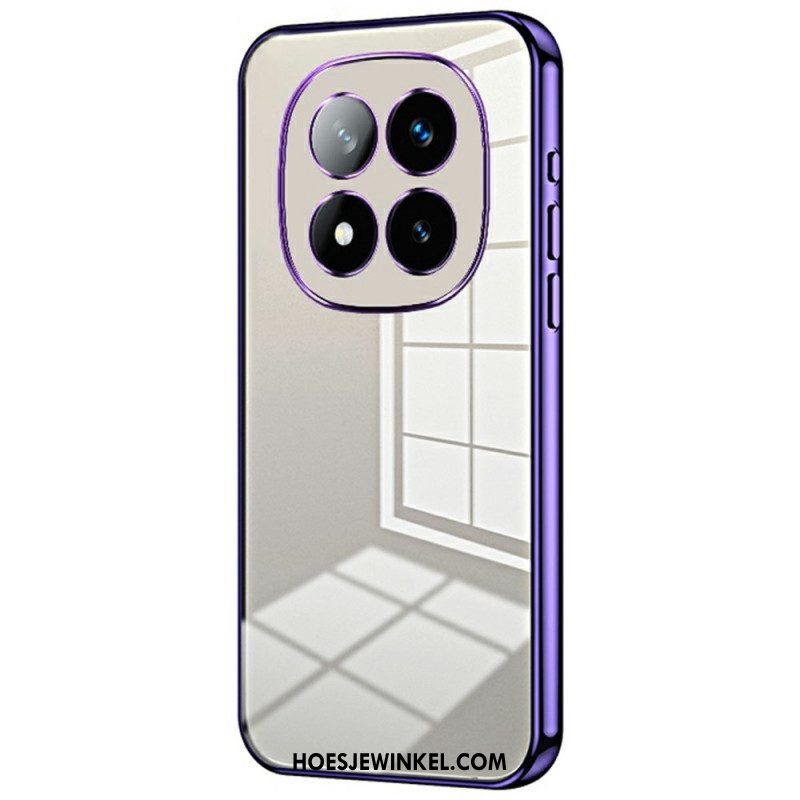 Hoesje Xiaomi Redmi Note 14 Pro Plus 5g Gegalvaniseerd Frame Bescherming Hoesje