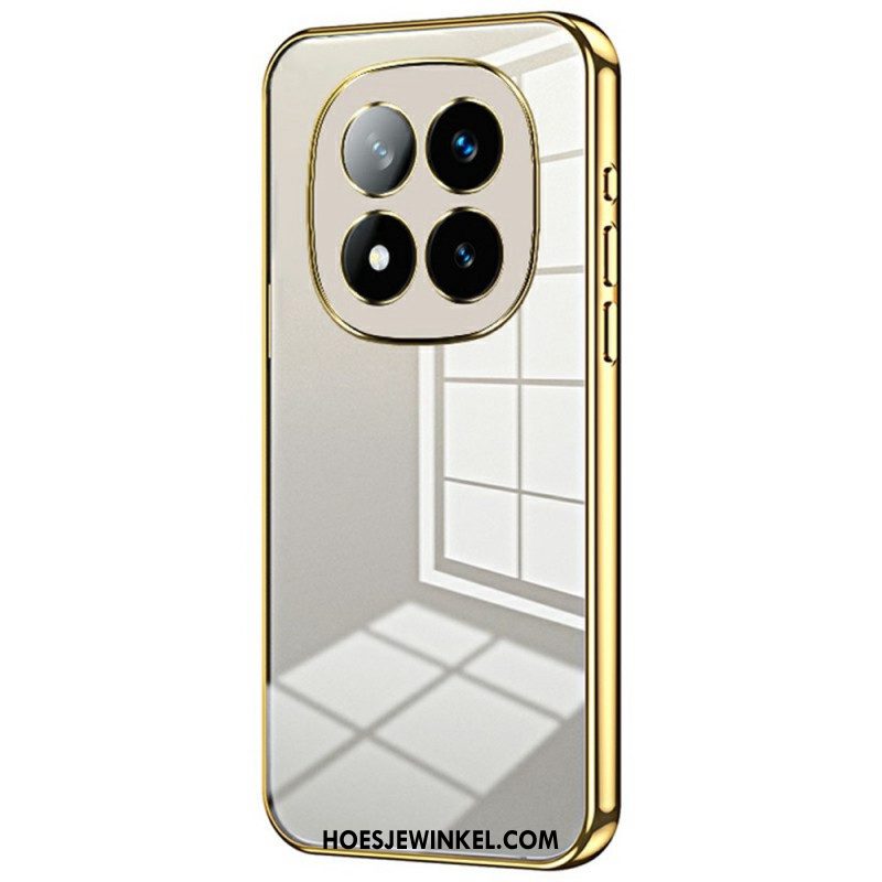 Hoesje Xiaomi Redmi Note 14 Pro Plus 5g Gegalvaniseerd Frame Bescherming Hoesje