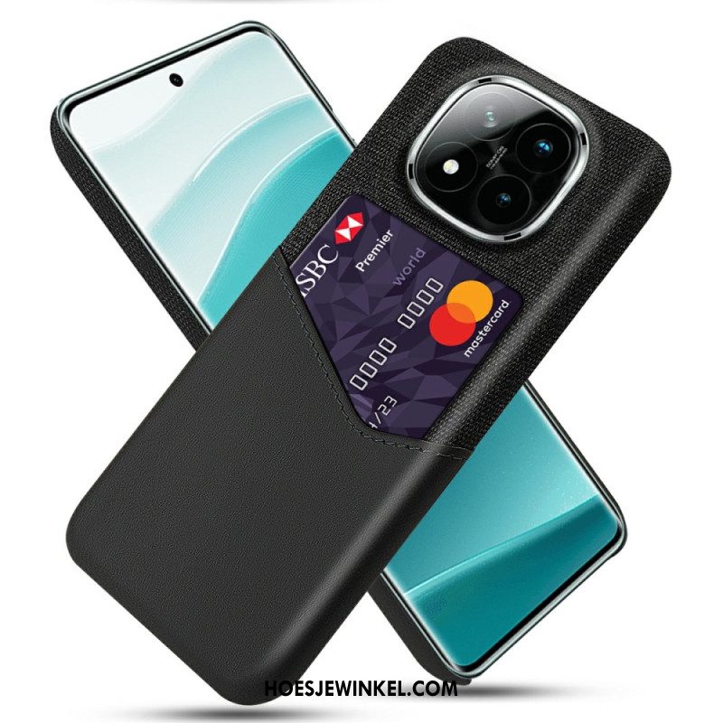 Hoesje Xiaomi Redmi Note 14 Pro Plus 5g Kaarthouder