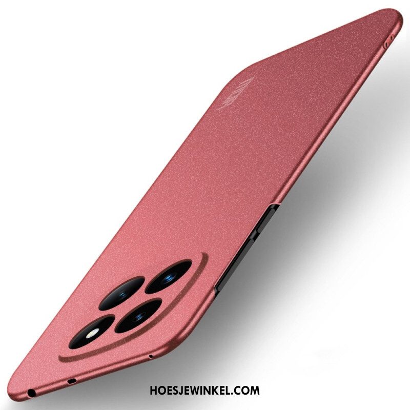 Hoesje Xiaomi Redmi Note 14 Pro Plus 5g Mofi Mat Plastic Bescherming Hoesje