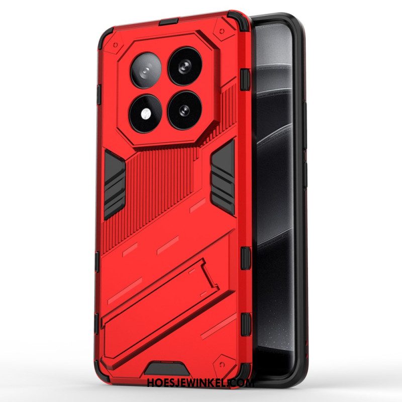 Hoesje Xiaomi Redmi Note 14 Pro Plus 5g Verwijderbare Handsfree Standaard Met Twee Standen