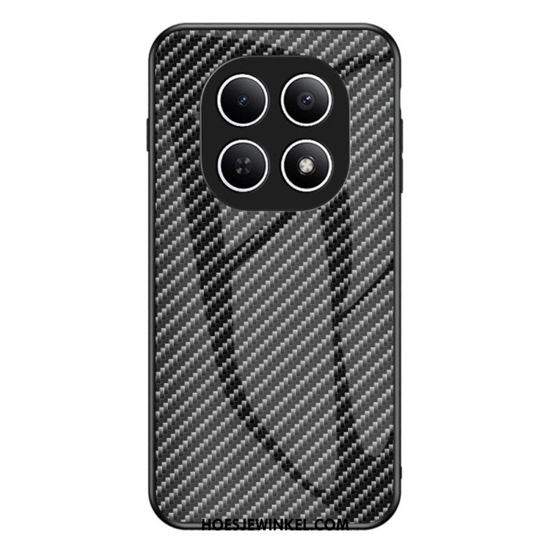 Hoesje Xiaomi Redmi Note 15 5g Gehard Glas Met Koolstofvezel Bescherming Hoesje