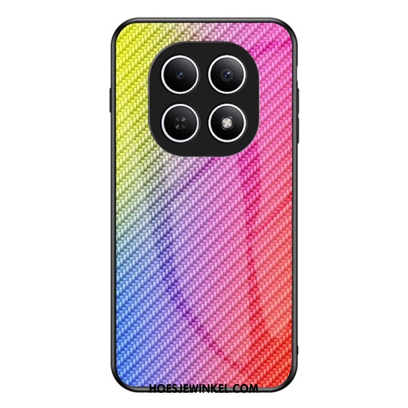 Hoesje Xiaomi Redmi Note 15 5g Gehard Glas Met Koolstofvezel Bescherming Hoesje
