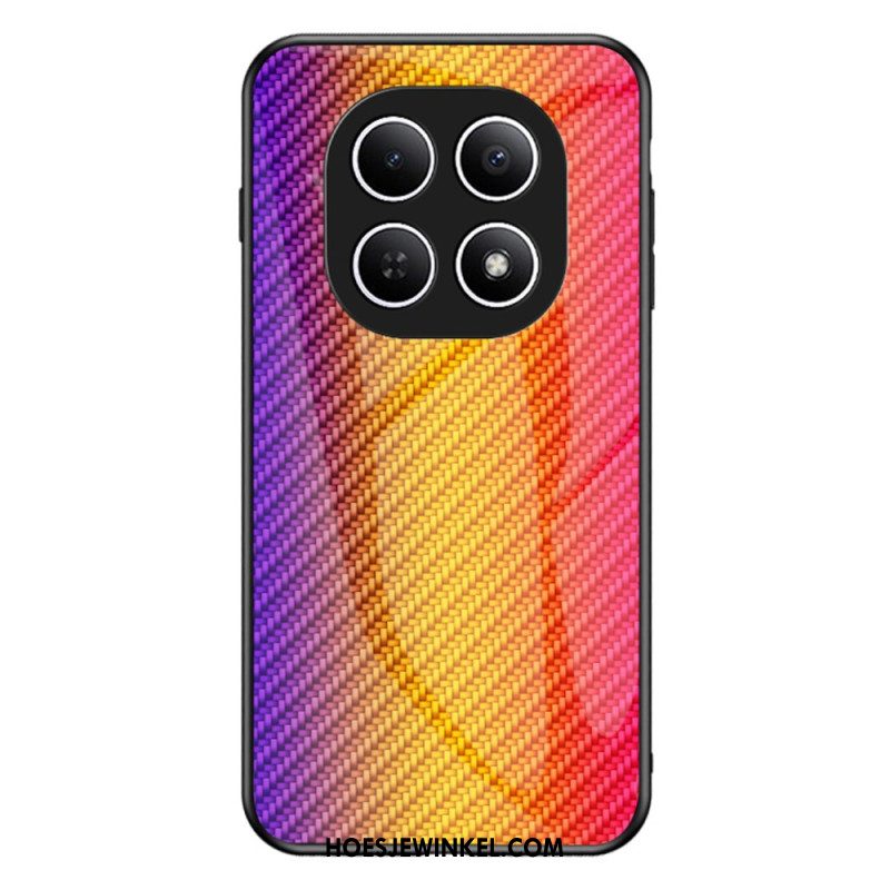 Hoesje Xiaomi Redmi Note 15 5g Gehard Glas Met Koolstofvezel Bescherming Hoesje