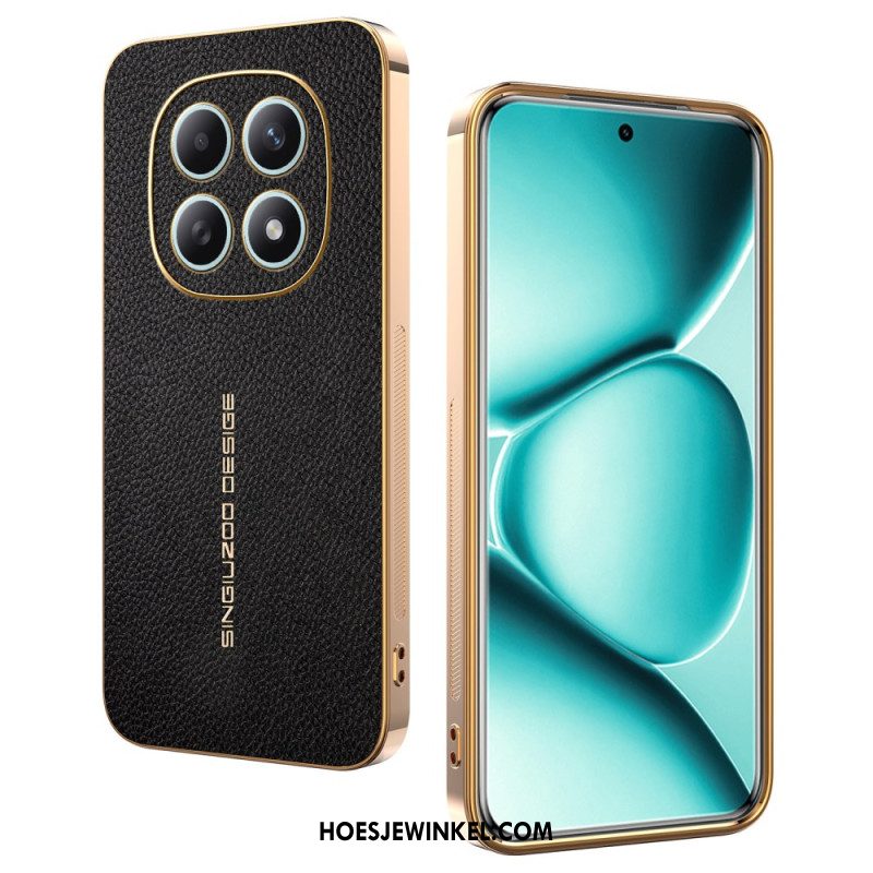 Hoesje Xiaomi Redmi Note 15 5g Krasbestendige Lychee-textuur Bescherming Hoesje
