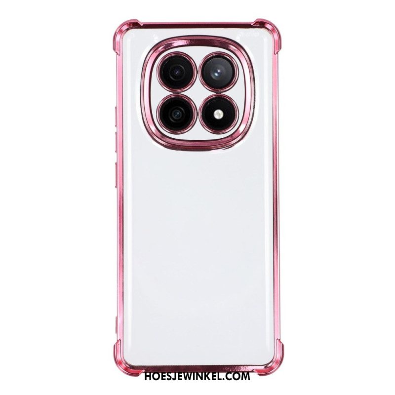 Hoesje Xiaomi Redmi Note 15 5g Verstevigd Transparant Siliconen