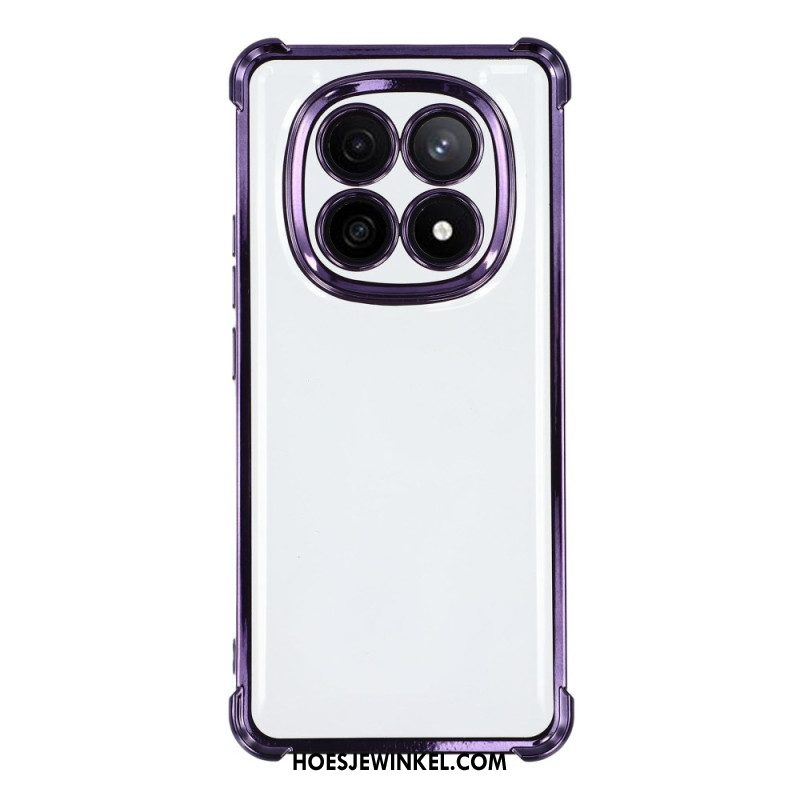 Hoesje Xiaomi Redmi Note 15 5g Verstevigd Transparant Siliconen