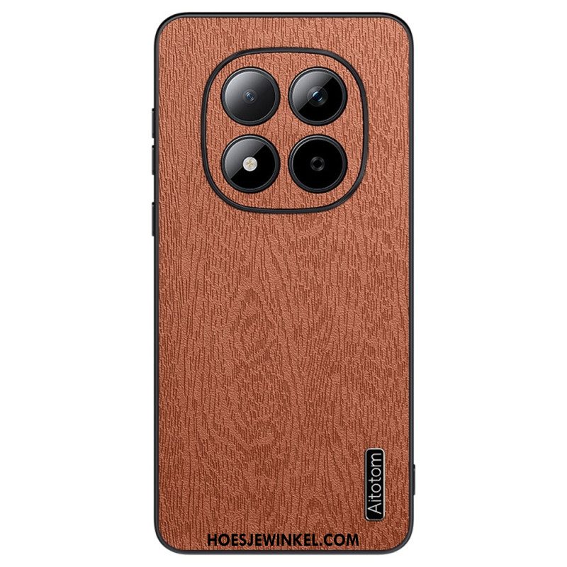 Hoesje Xiaomi Redmi Note 15 Pro 5g Houtstructuur Bescherming Hoesje