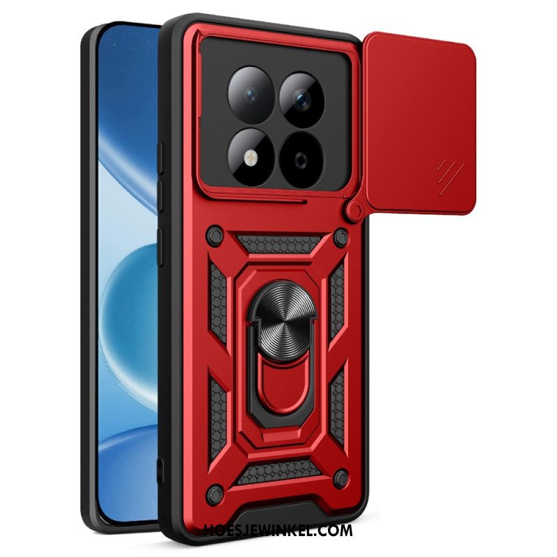 Hoesje Xiaomi Redmi Note 15 Pro 5g Schuifbare Cameracover En Standaard