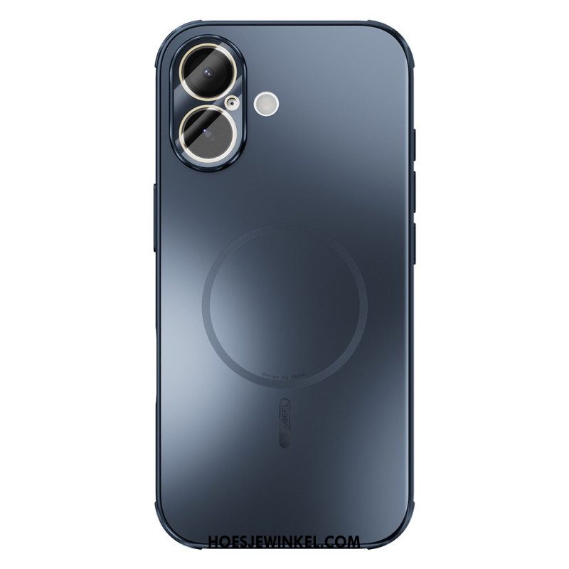 Hoesje iPhone 17 Abeel Met Magnetisch Glaseffect Bescherming Hoesje
