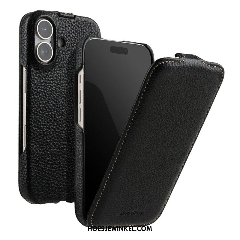 Hoesje iPhone 17 Compatibel Met Magsafe Met Verticale Klep