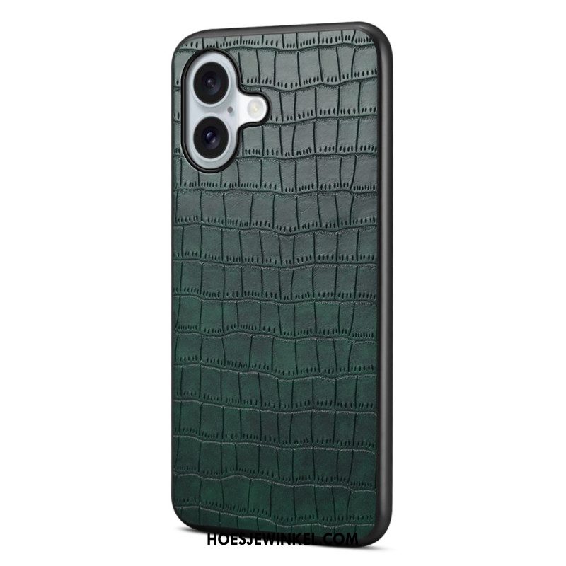 Hoesje iPhone 17 Krokodillenleerstructuur