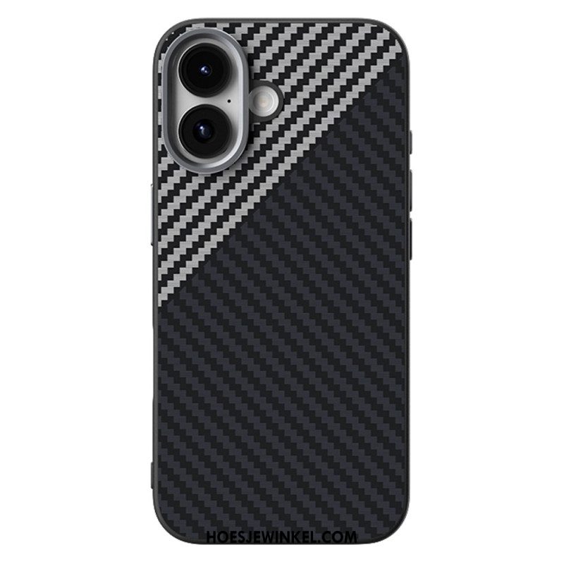 Hoesje iPhone 17 Magsafe Carbon Compatibel Abeel Bescherming Hoesje