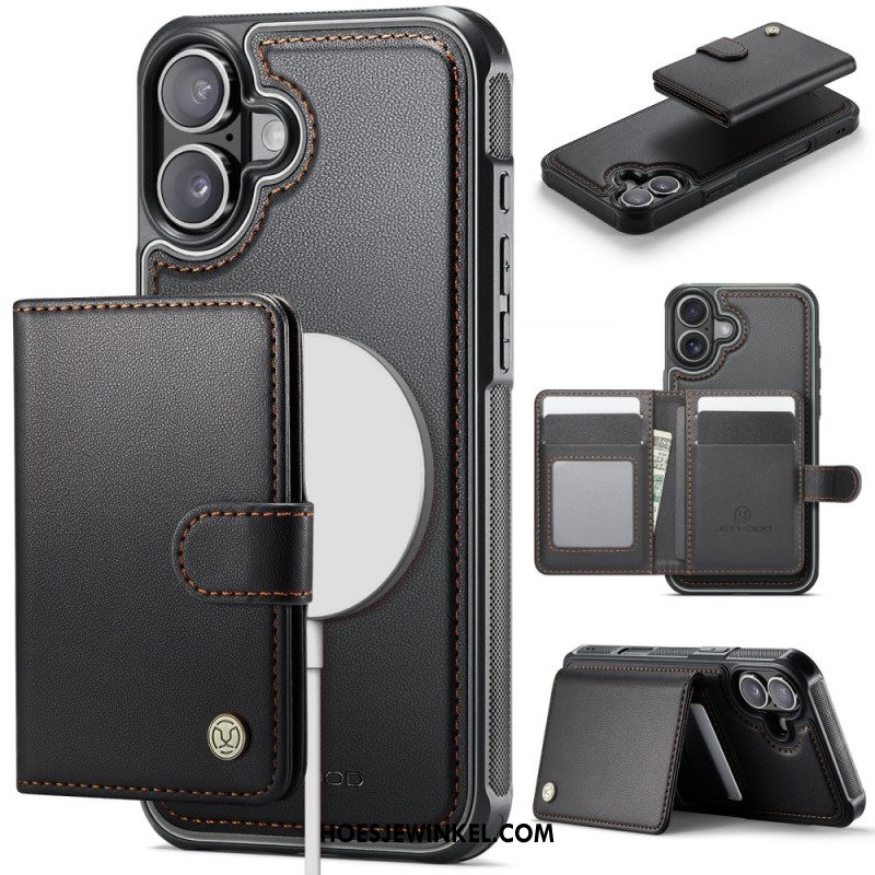 Hoesje iPhone 17 Magsafe Met Afneembare Rfid-kaarthouder