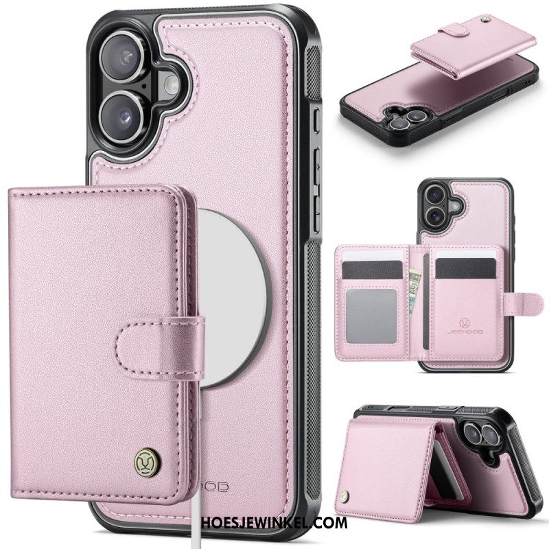 Hoesje iPhone 17 Magsafe Met Afneembare Rfid-kaarthouder