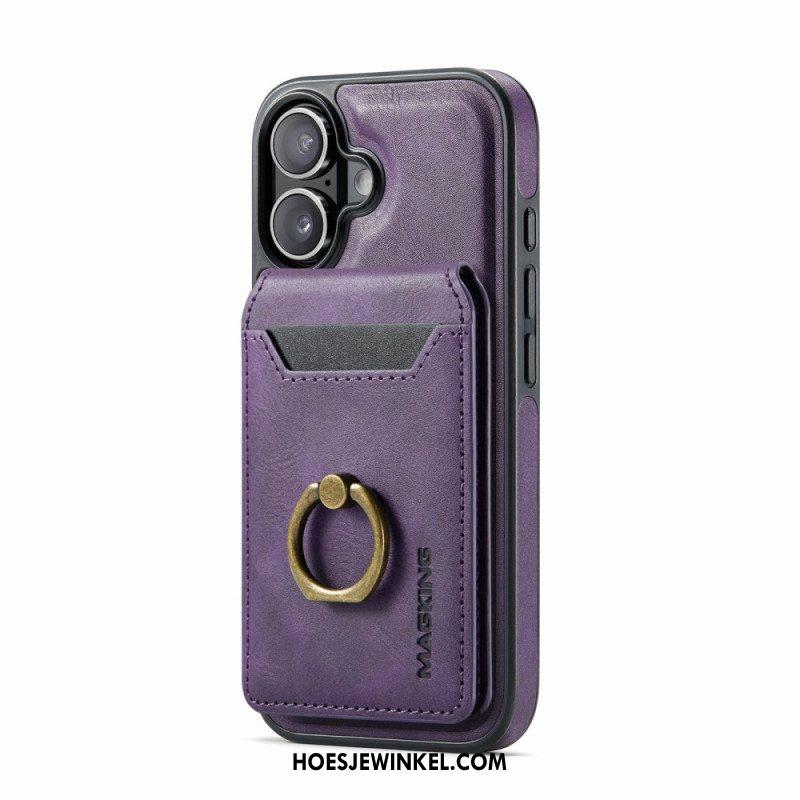 Hoesje iPhone 17 Magsafe Met Rfid-kaarthouder En Geïntegreerde Standaard
