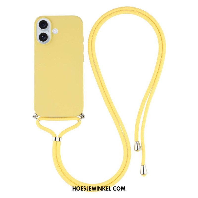 Hoesje iPhone 17 Met Klassiek Koord