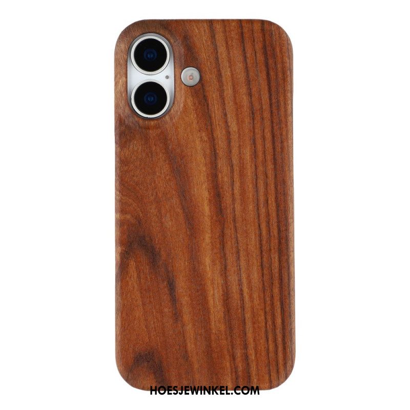 Hoesje iPhone 17 Natuurlijk Hout Bescherming Hoesje