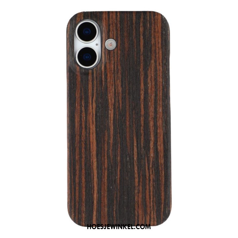 Hoesje iPhone 17 Natuurlijk Hout Bescherming Hoesje