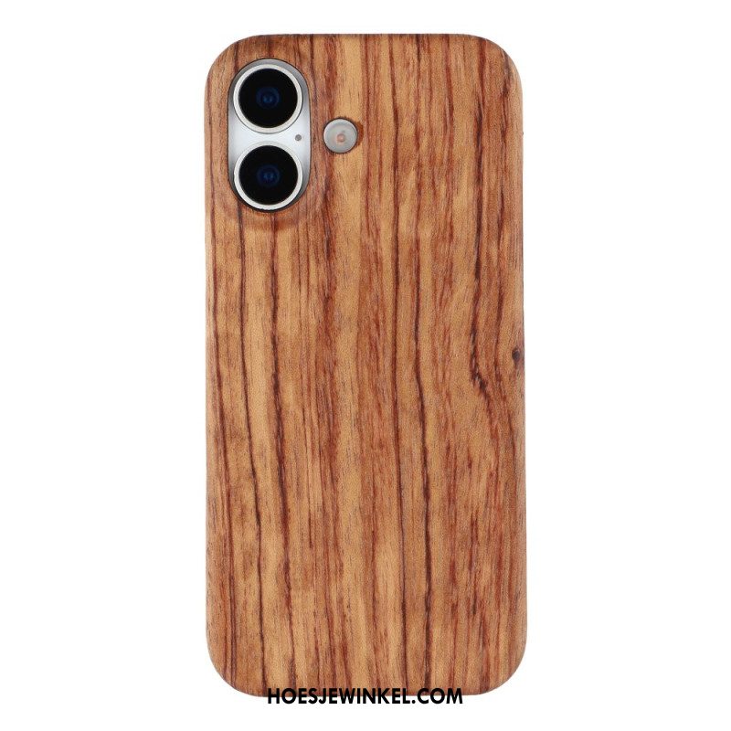 Hoesje iPhone 17 Natuurlijk Hout Bescherming Hoesje