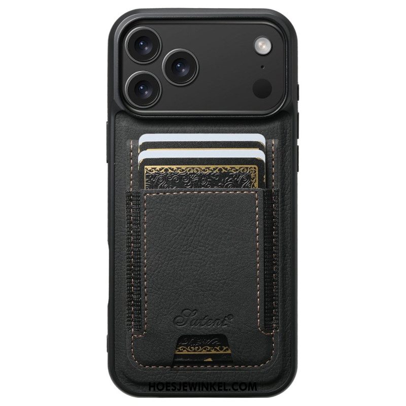 Hoesje iPhone 17 Pro Magsafe 2-in-1 Afneembare Kaarthouder