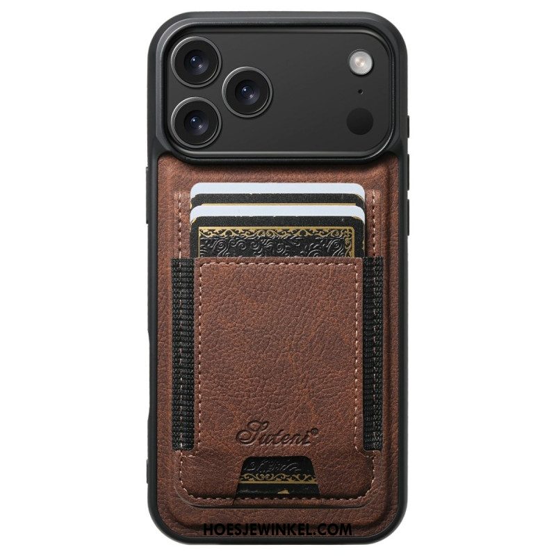 Hoesje iPhone 17 Pro Magsafe 2-in-1 Afneembare Kaarthouder