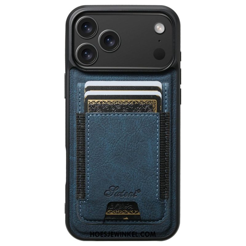 Hoesje iPhone 17 Pro Magsafe 2-in-1 Afneembare Kaarthouder