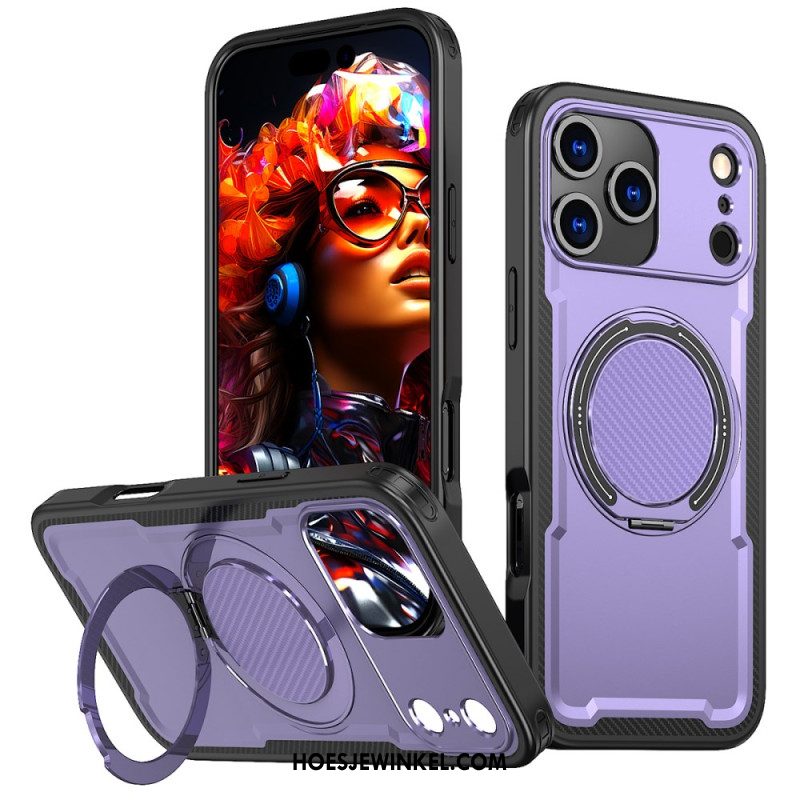 Hoesje iPhone 17 Pro Magsafe Rugged-compatibel Met Ringhouder