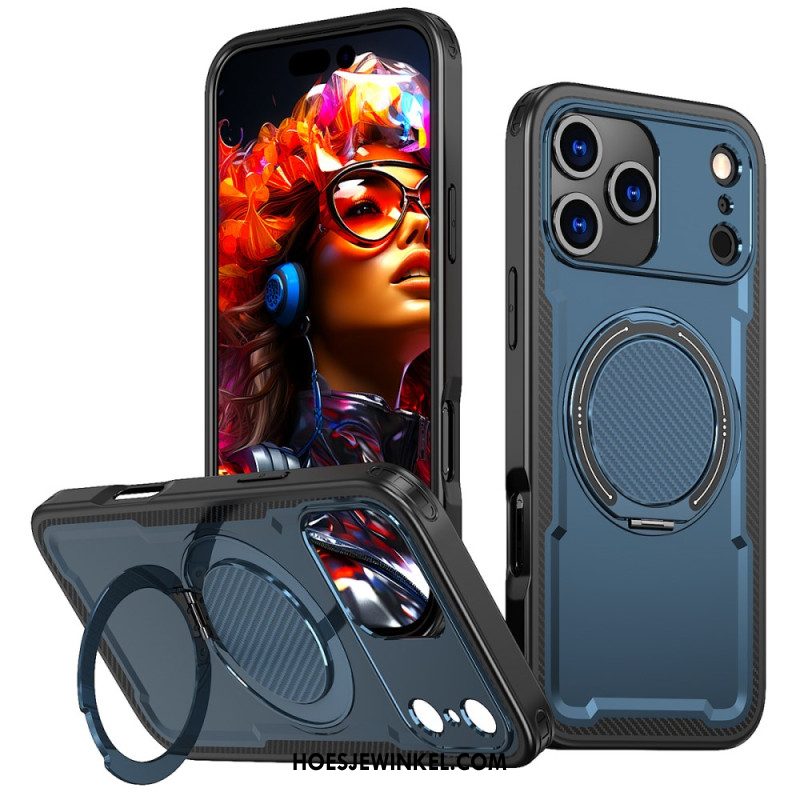 Hoesje iPhone 17 Pro Magsafe Rugged-compatibel Met Ringhouder