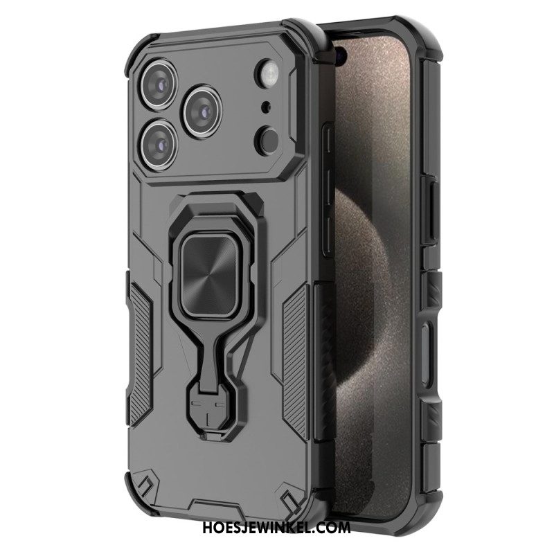 Hoesje iPhone 17 Pro Max Duurzame Ring Bescherming Hoesje