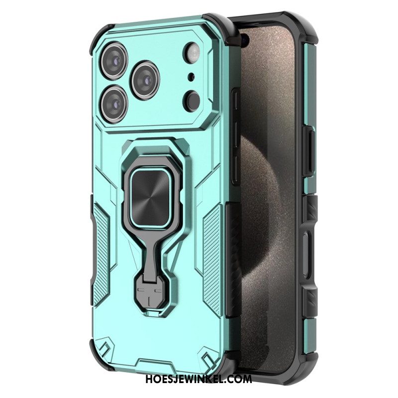 Hoesje iPhone 17 Pro Max Duurzame Ring Bescherming Hoesje