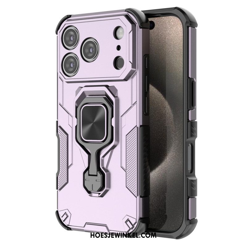 Hoesje iPhone 17 Pro Max Duurzame Ring Bescherming Hoesje