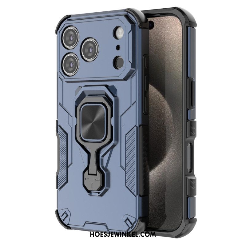 Hoesje iPhone 17 Pro Max Duurzame Ring Bescherming Hoesje