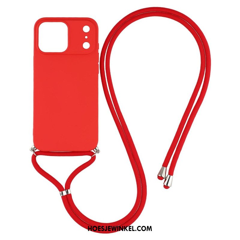 Hoesje iPhone 17 Pro Max Klassiek Koord