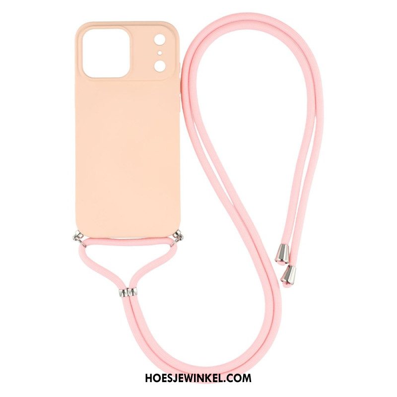 Hoesje iPhone 17 Pro Max Klassiek Koord