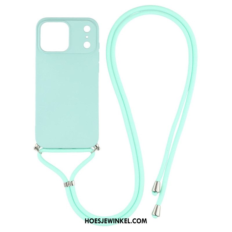 Hoesje iPhone 17 Pro Max Klassiek Koord