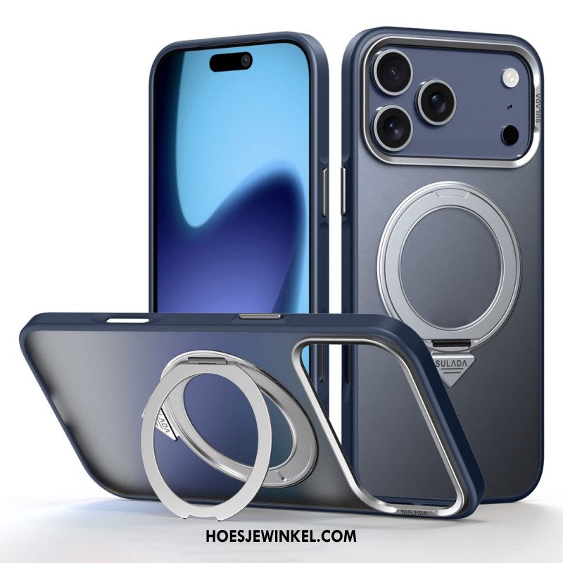 Hoesje iPhone 17 Pro Max Magsafe Classic Support Sulada Bescherming Hoesje